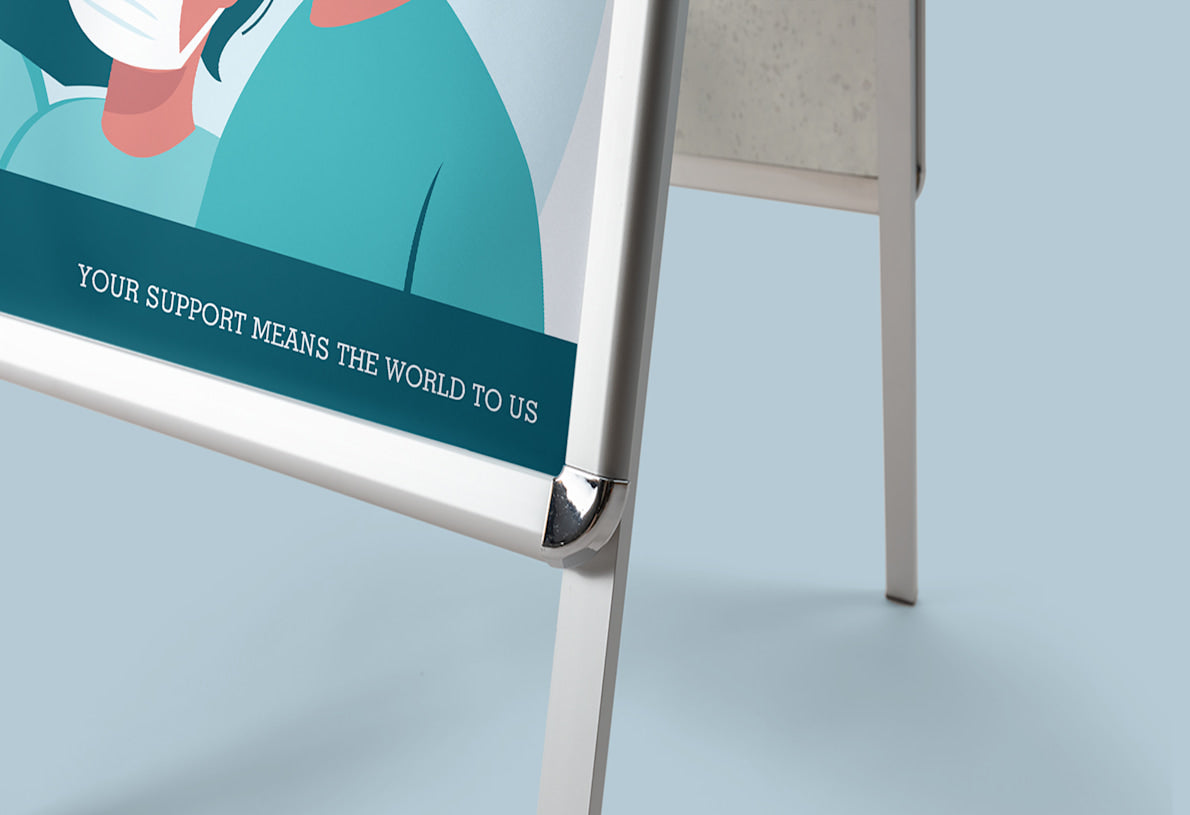 Aluminum A-Frame Signs