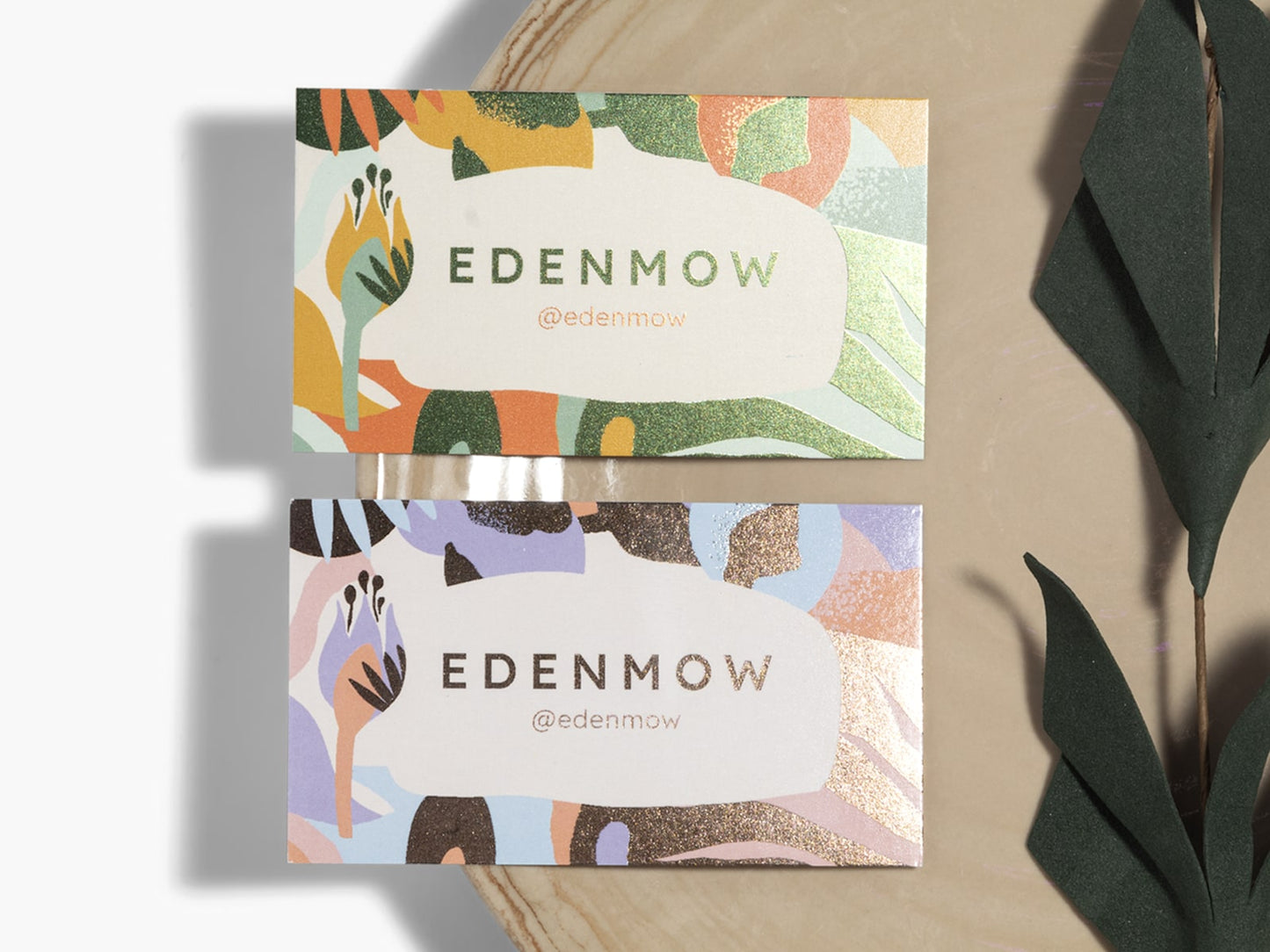 Foil Accent Business Cards