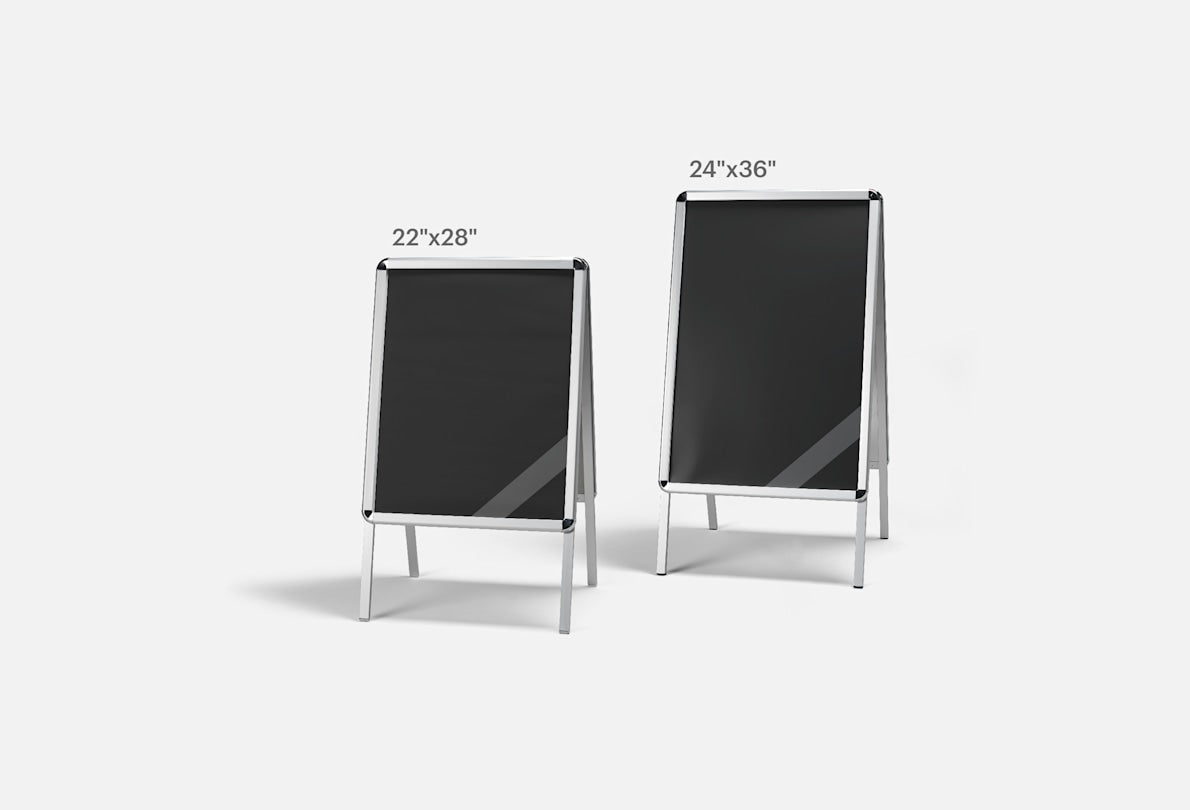 Aluminum A-Frame Signs