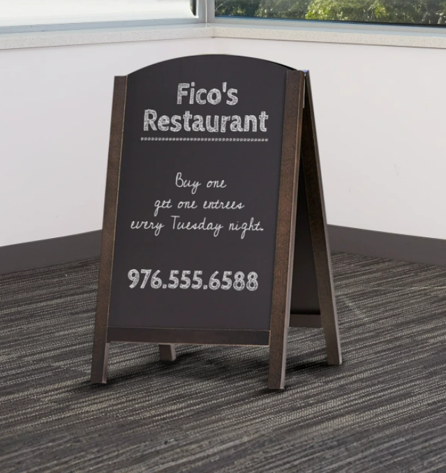 Chalkboard Signs- A-Frame