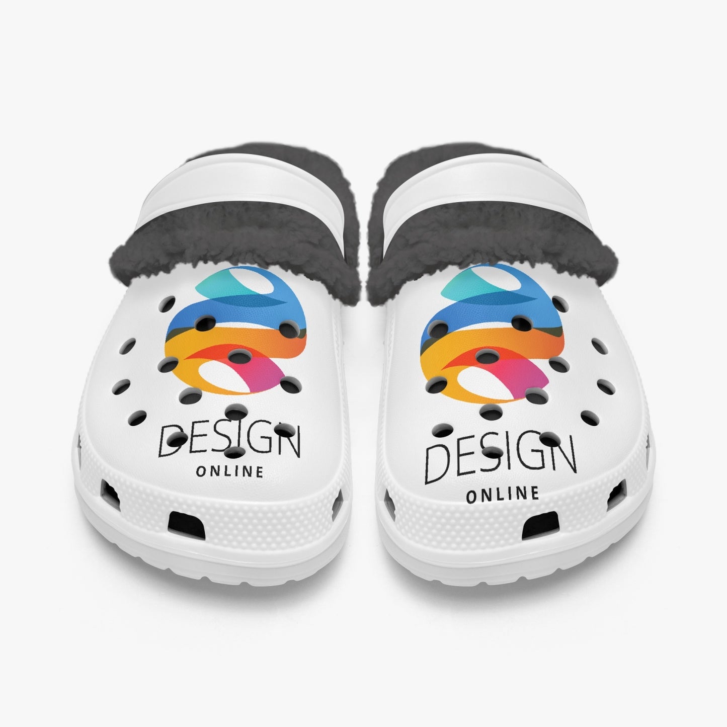 Custom Lined All Over Printed Clogs