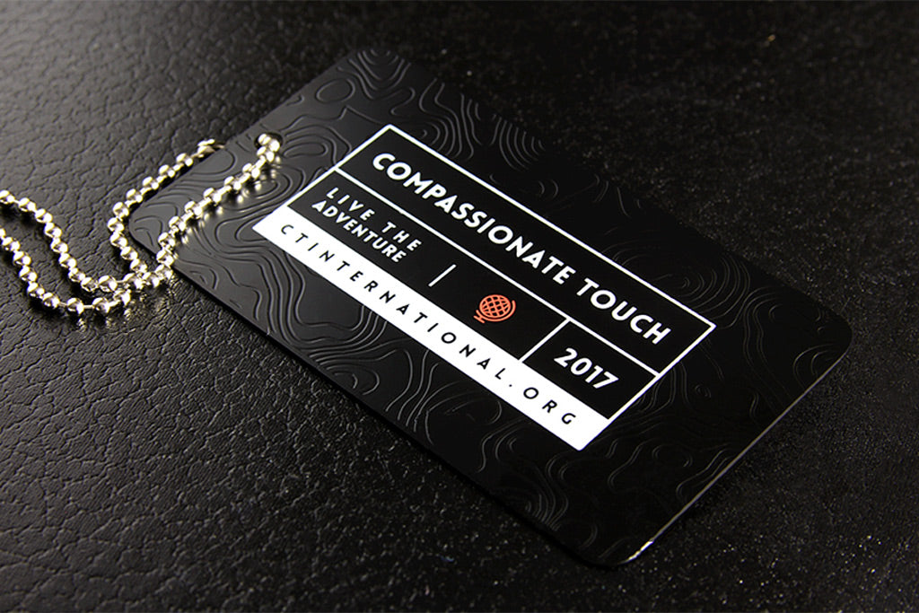 Black Metal Business Cards