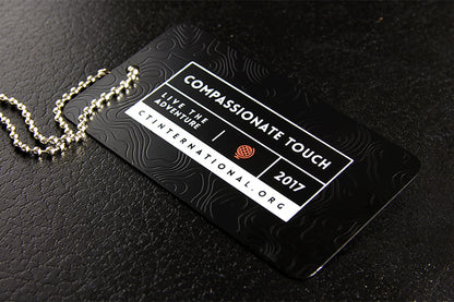 Black Metal Business Cards