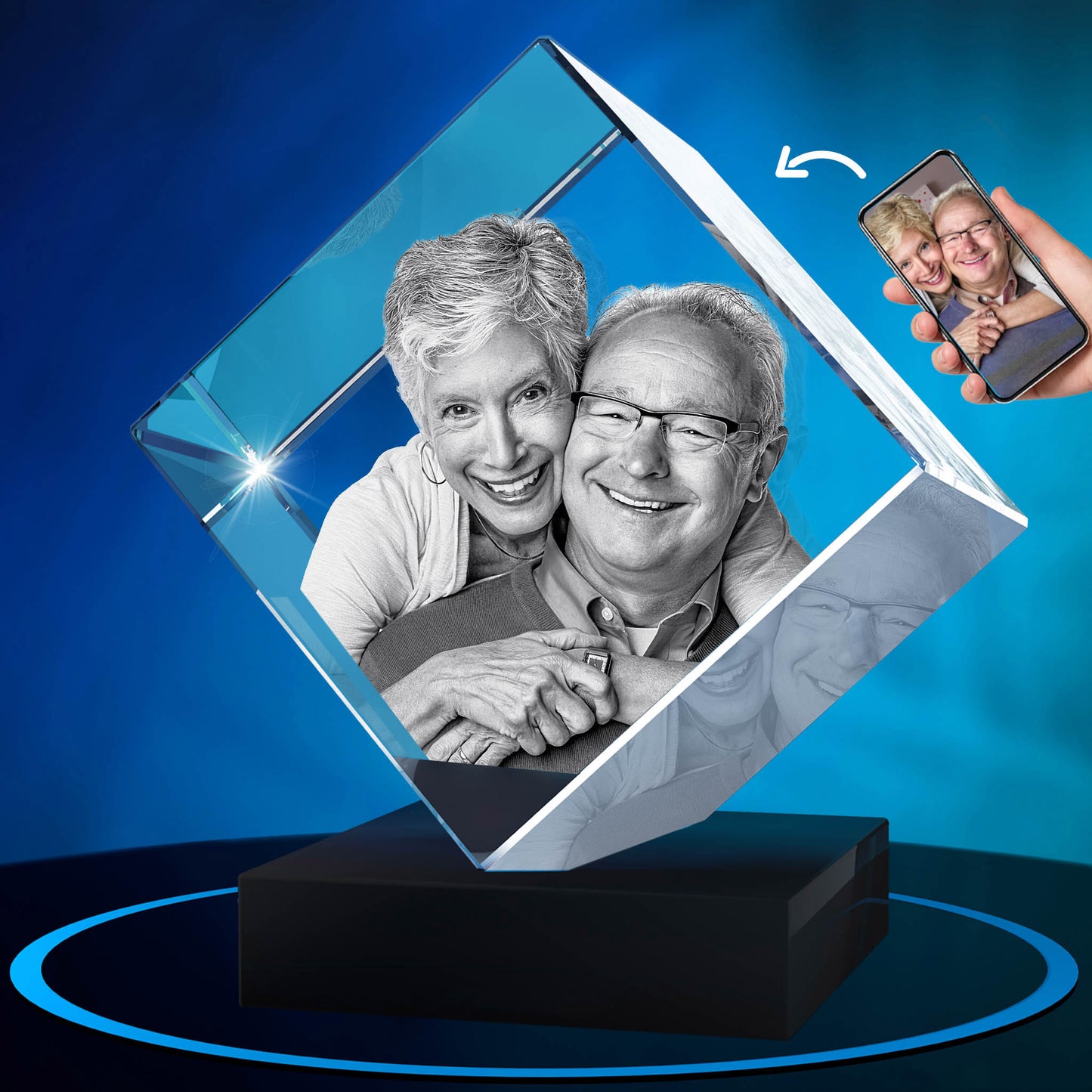 GMB CRYSTAL ENGRAVED DIAMOND