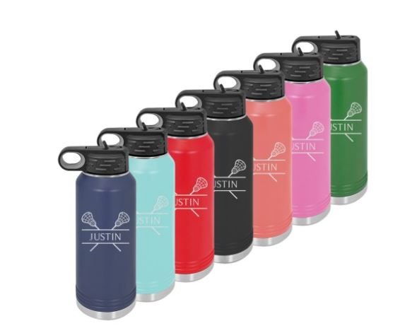 Lacrosse Design- Water Bottle