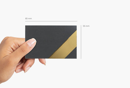 Raised Foil Business Cards