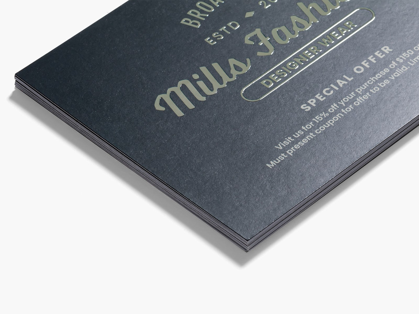 Embossed Gloss Postcards