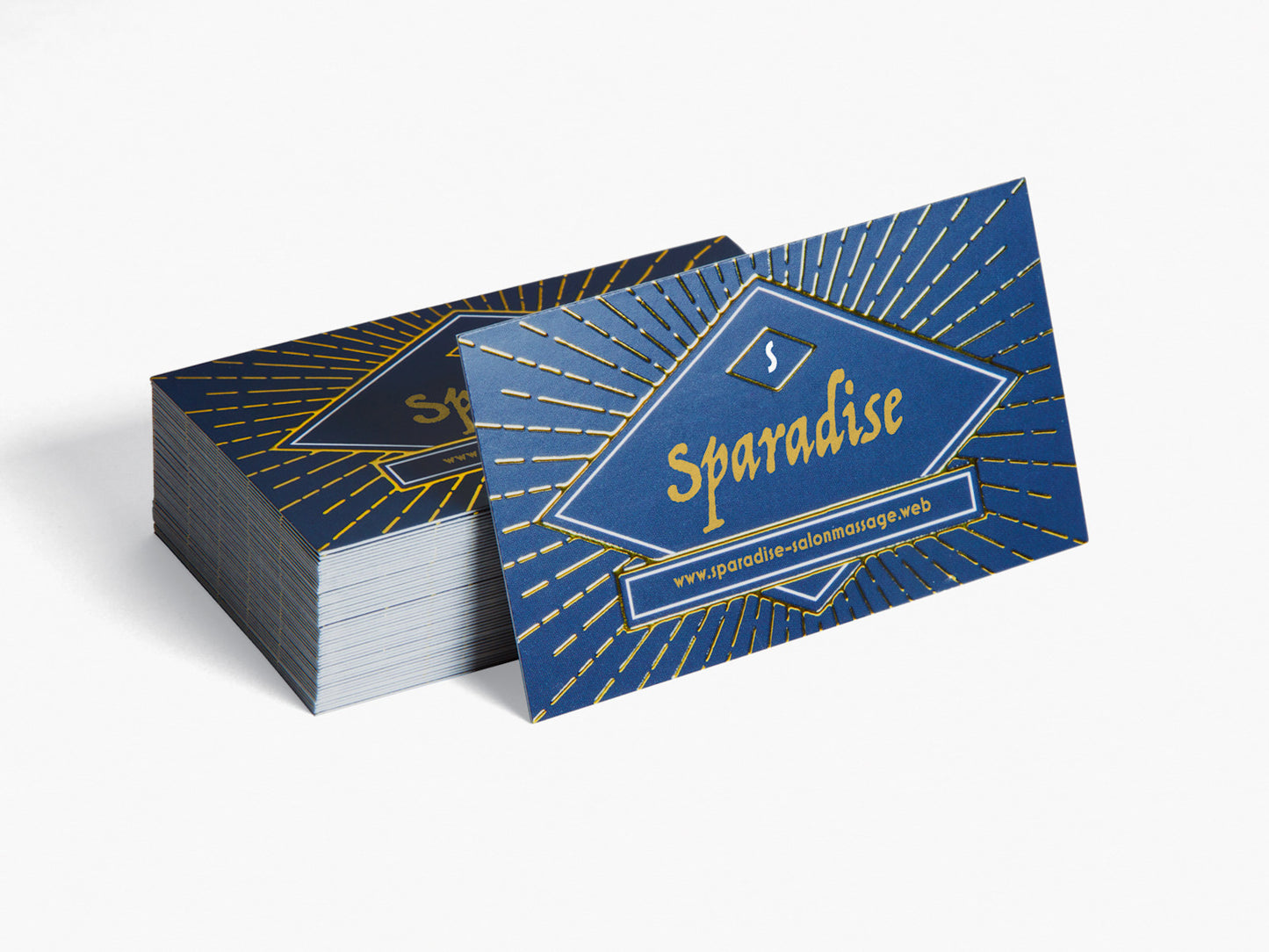 Raised Foil Business Cards