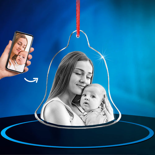 GMB CRYSTAL ENGRAVED ORNAMENT BELL