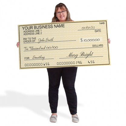 Giant Checks