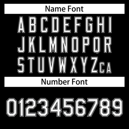 Black White-Gray Letterman Solider Classic Style Varsity Full-Snap Jacket