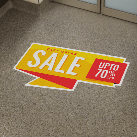 Floor Graphics Vinyl Floor Adhesive (13mil)