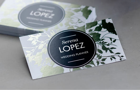 Foil Accent Business Cards