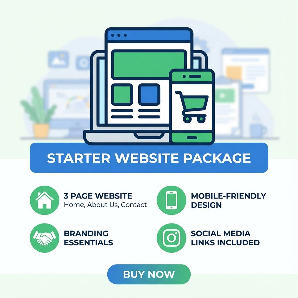 GMB CUSTOM APPAREL- Starter Website - BLACK FRIDAY DEAL