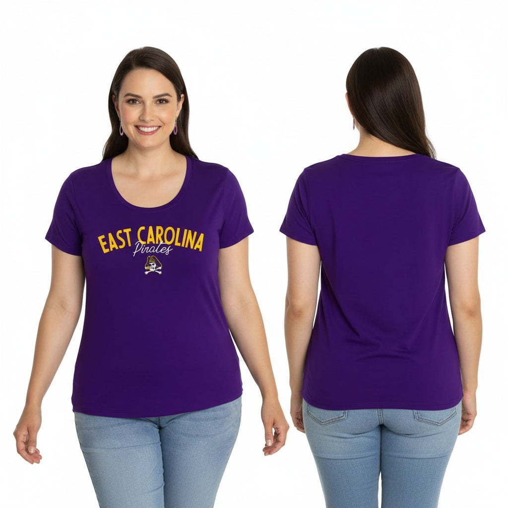 ECU Pirates Scarlet Tee