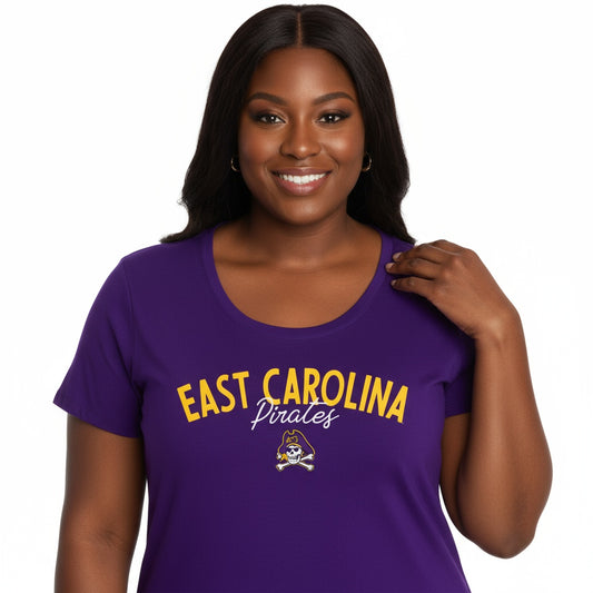 ECU Pirates Scarlet Tee