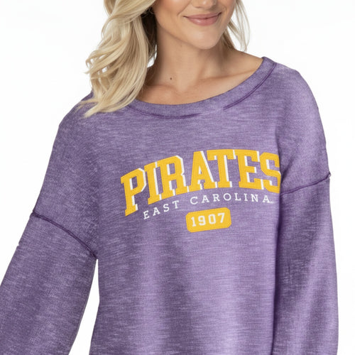 ECU PIRATES Josie Rib Knit Tunic