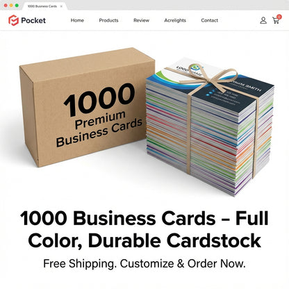 Standard - 1,000 Business Cards