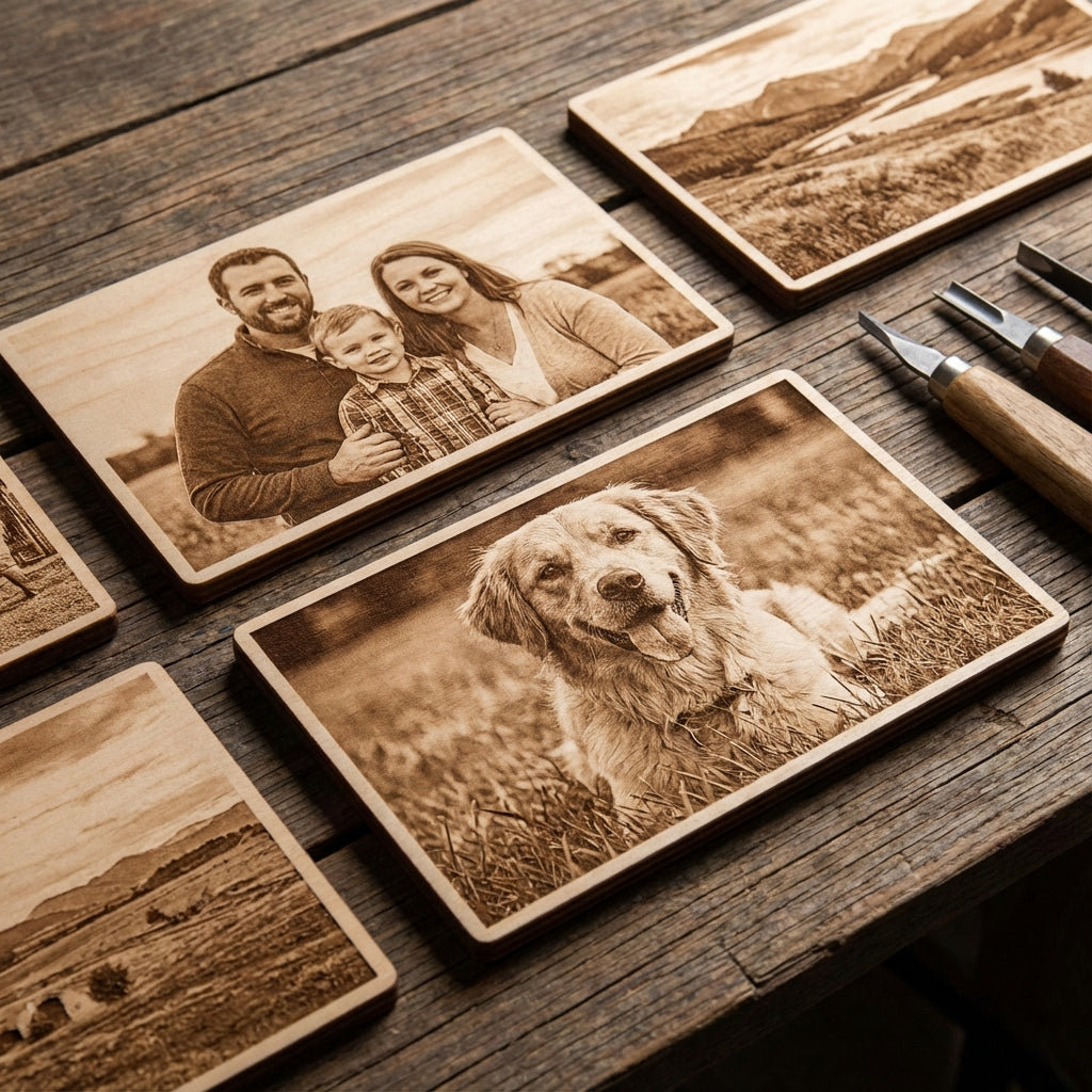 ENGRAVED PHOTO FRAME