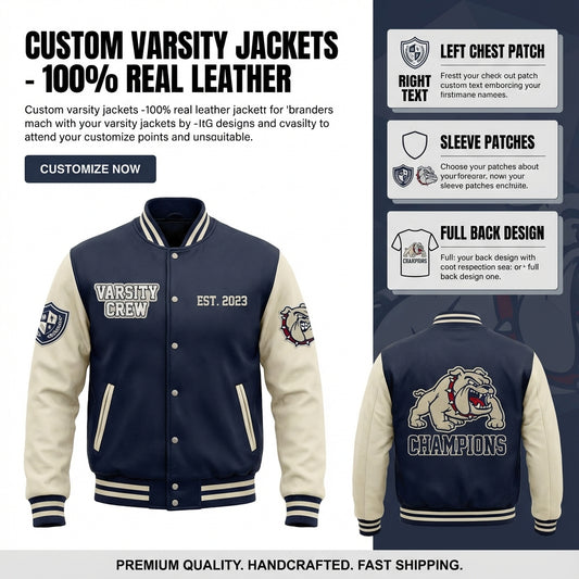 CUSTOM VARSITY JACKET - BLACK FRIDAY DEAL