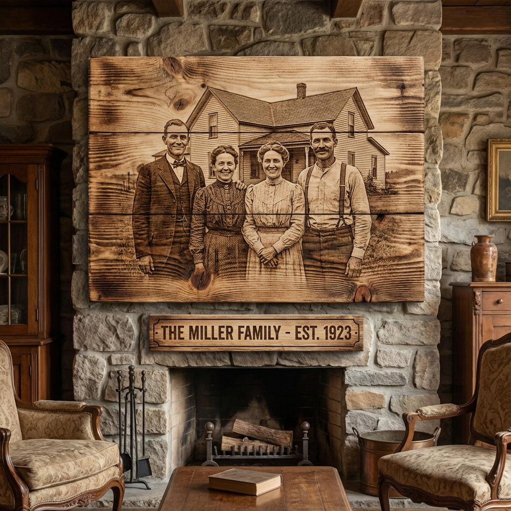 ENGRAVED PHOTO FRAME