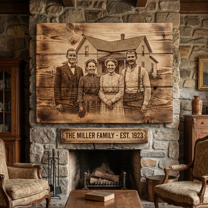 ENGRAVED PHOTO FRAME