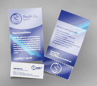 Tear Cards 14pt + UV (High Gloss)